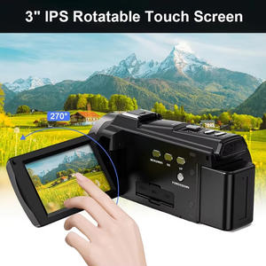 Caméra DVR Yinzam HDV265K 5K 30FPS, écran IPS de 3,0 pouces, capteur CMOS 8MP, HDMI Type-C, éclairage LED pour la prise de vue vidéo et <span class=keywords><strong>photo</strong></span> - Product Image 2