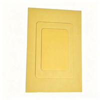 Plaque de stratifié en tissu de verre époxy 3240 de qualité, panneau isolant en fibre de verre jaune pour pièces de transformateurs et de commutateurs