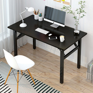 Thiết Kế Hiện Đại MDF Có Thể Gập Lại Kim Loại Chân Trắng Ergonomic Có Thể Điều Chỉnh Chiều Cao Văn Phòng Bàn Hình Chữ Nhật Gấp Bảng Dễ Dàng Lắp Ráp - Product Image 3