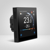 Termostato Inteligente WiFi para Calefacción por Suelo Radiante, 3A, Tuya, Programable, Pantalla TFT a Color, Controlador de Temperatura Ambiente, OEM, ODM