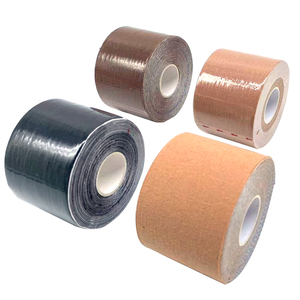 XINRUI - Rollo de Cinta Adhesiva para Levantar el Busto, Impermeable, Color Marrón <span class=keywords><strong>Nude</strong></span>, de Algodón y Elastano, 5 cm x 7.5 cm, Adhesivo Instantáneo - Product Image 5