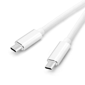Cable de Datos para Teléfono Móvil Tipo C a Tipo C de 2 Metros, Carga Rápida de 5A, Cable USB C Blanco, Venta al Por Mayor - Product Image 4