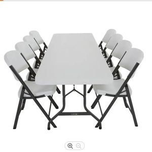 High Quality Customized Size Foldable Outdoor 6ft/8ft <b>Plastic</b> Metal Frame <b>Garden</b> <b>Chair</b> - Product Image 4