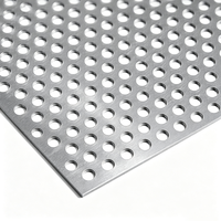 Plaque perforée en aluminium LINSHENG de 2,0 mm, anodisée, pour support de montage de module d'affichage LED