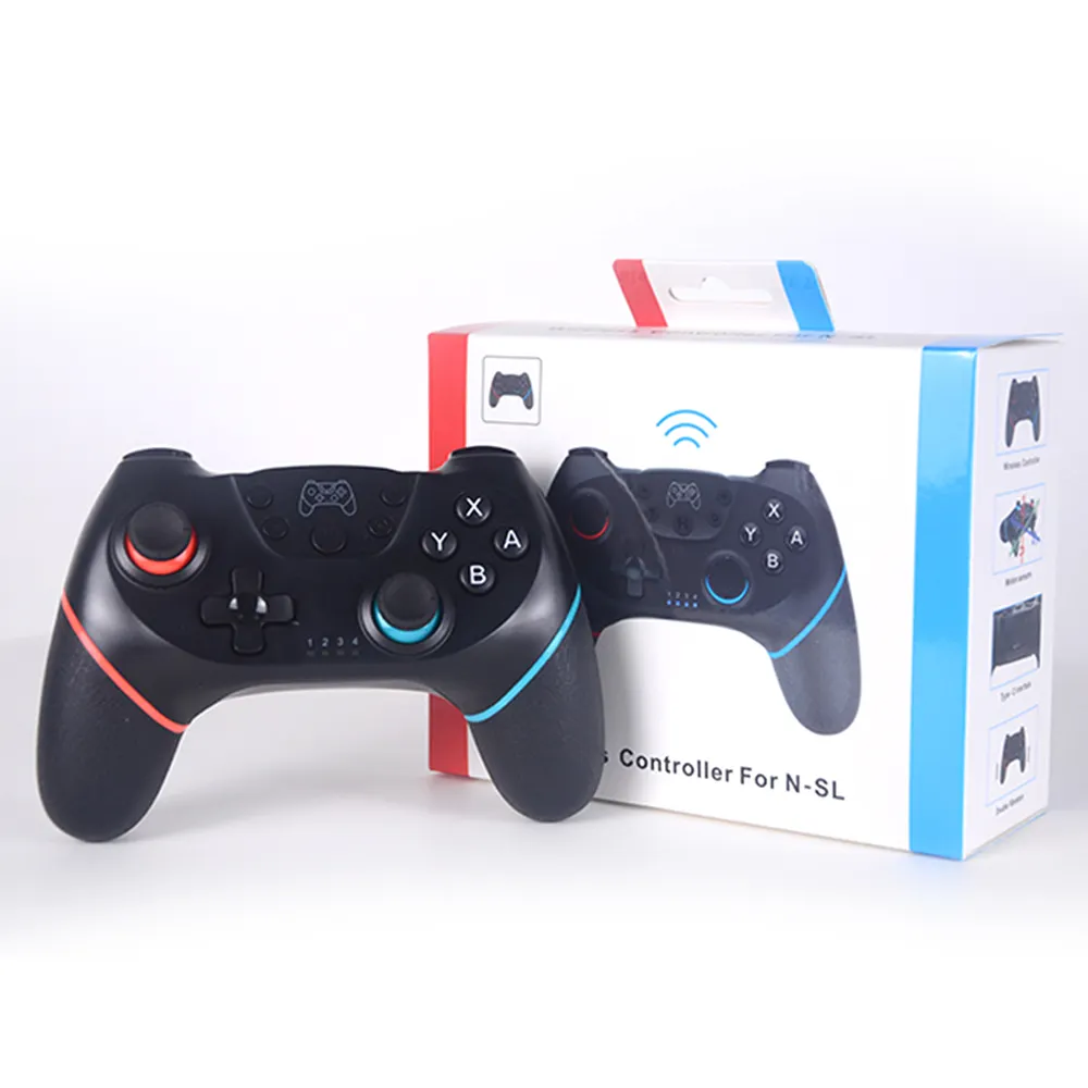 ready to ship compatible For Nswitch Game pad 2.4GHz Wireless Video Game USB Joy stick Pro Controller Handle