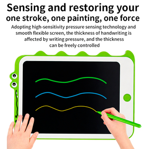 <span class=keywords><strong>Tablette</strong></span> d'écriture LCD 8,5 pouces, bloc de dessin électronique pour enfants, tableau à gribouiller, bloc-notes numérique, écran <span class=keywords><strong>couleur</strong></span>, jouet éducatif OEM - Product Image 5