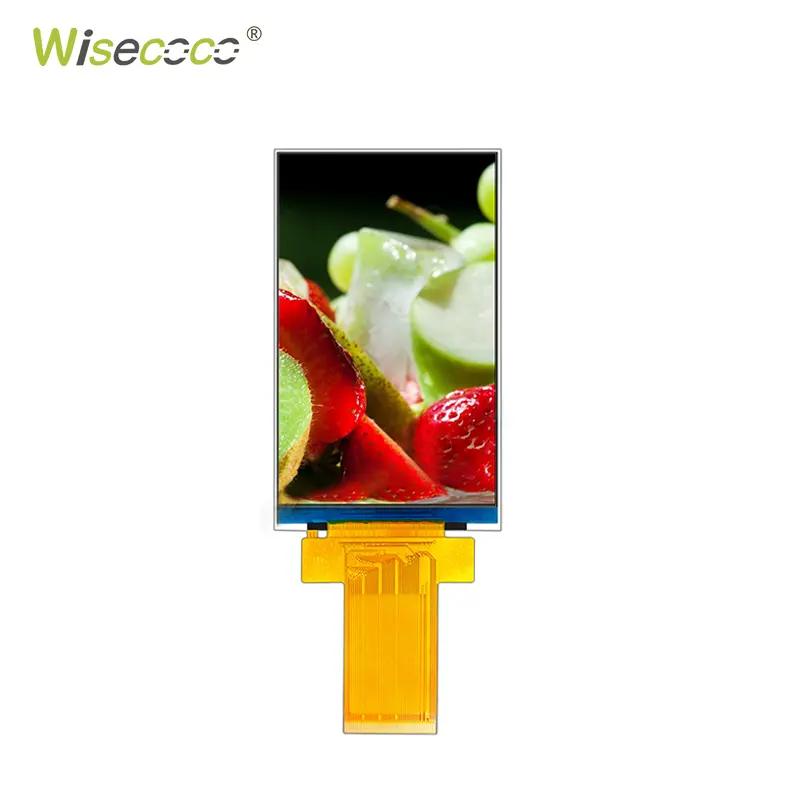 Wiseco quét thiết bị hiển thị giải pháp 4.3 inch TFT 480*800 RGB LCD IPS màn hình cảm ứng tùy chọn