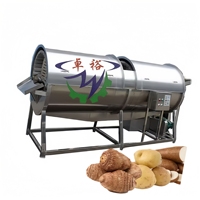 Industriële aardappel schil- en reinigingsmachine, trommeltype fruit- en groenteschrobmachine