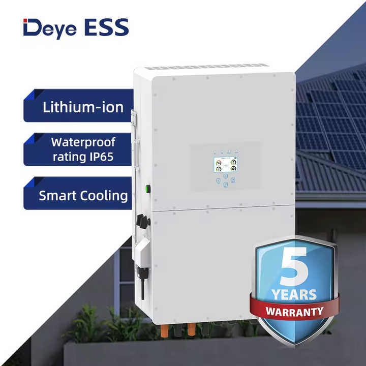 Deye 50kw 3 Phase Hybrid Inverter High Voltage 30kw Solar Inverter 40kw ...