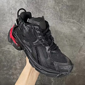Zapatillas Deportivas Negras de Malla Premium 2026, Zapatillas con Luces LED de Moda, Diseño de Lujo - Product Image 1