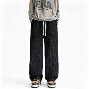 High Quality Retro <strong>Corduroy</strong> <strong>Men</strong> Straight Casual Solid Color Pants Bulk Order Daily Casual Streetwear Daily <strong>Trousers</strong> - Product Image 4