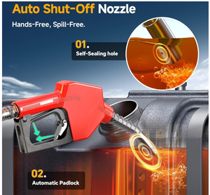 Ensemble de pompe à huile doseuse auto-amorçante à haut débit pour voiture, transmission haute précision 1% - Product Image 4