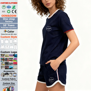 Completo Sportivo da Donna Personalizzabile con Logo OEM, Comodo e Traspirante, per Tennis, Yoga, Corsa e Fitness - Product Image 1