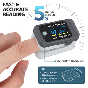 Layar OLED Bersertifikat CE ROHS, Penjepit Jari Pulso Oximetro Spo2 PR <span class=keywords><strong>Pulse</strong></span> <span class=keywords><strong>Oximeter</strong></span> BM1000D <span class=keywords><strong>Pulse</strong></span> <span class=keywords><strong>Oximeter</strong></span> Kotak Hadiah Plastik Elektrik - Product Image 3