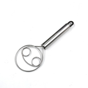 Stainless steel hand dough mixer, household dough and flour mixer, manual egg beater, dough kneading tool, powder <b>stirrer</b> - Product Image 5