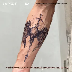 Tatuaggio Temporaneo a Base di Erbe, Semi-Permanente, Impermeabile, Non Ingiallente, Realistico per Braccio - Product Image 3