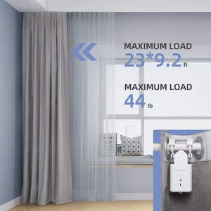 Contrôleur <span class=keywords><strong>de</strong></span> rideaux intelligents Tuya WiFi, moteur <span class=keywords><strong>de</strong></span> rideau électrique <span class=keywords><strong>BLE</strong></span>, commande vocale, ouvre-rideau automatique sans fil, robot - Product Image 4