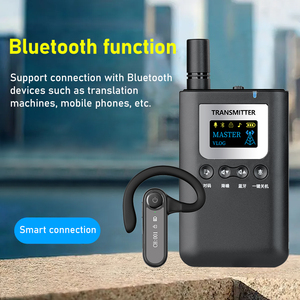 ワイヤレス博物館ツアー工場トレーニング教会ガイドシステムBluetoothヘッドセットインターホン1送信機 + 100受信機 + 2充電ボード - Product Image 3