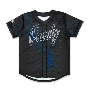 OEM personalizado retroceso máquina de impresión de sublimación reversible americano en blanco crop top uniformes de béisbol camisetas de béisbol para jóvenes