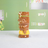 Tazas Tiki de Comedia Hechas a Mano de 550 ml, Diseño Personalizado de Porcelana para Vino, Vasos Modernos para Cócteles, Aptos para Lavavajillas, Ideales para Fiestas