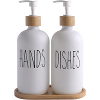 Bouteilles en verre Boston dépolies marron pour crème, 100ml, 200ml, 300ml, 500ml, avec épaule mate ambrée, pour shampoing et lotion, avec compte-gouttes, impression sérigraphique
