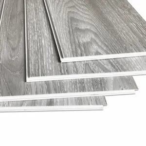 Yüksek kalite 4mm kalın PVC SPc sert çekirdek vinil tahta döşeme su geçirmez kapalı laminat zemin kolay tıklama kurulum ev kullanımı