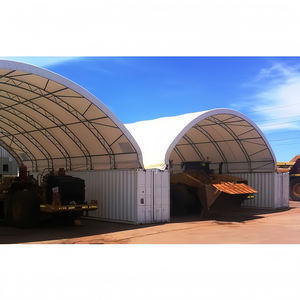 Meilleur Prix : Dôme de stockage en acier pour conteneur maritime de 80 pieds, abri en tente pour conteneur de 20 et 40 pieds avec couverture en PVC, abri pour voiture et garage - Product Image 5