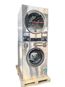 เครื่องซัก<span class=keywords><strong>ผ้า</strong></span>และอบผ้าแบบซ้อนอัตโนมัติเต็มรูปแบบสำหรับธุรกิจ ขนาด 10 กก. ถึง 22 กก. ยี่ห้อ Royal Wash พร้อมระบบควบคุมแบบ<span class=keywords><strong>เหรียญ</strong></span>หรือบัตร และหน้าจอสัมผัสอัจฉริยะขนาด 7.0 นิ้ว - Product Image 6