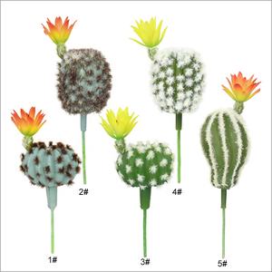Nouveau Style Mini Faux Ball Cactus <span class=keywords><strong>Plante</strong></span> Succulente Artificielle pour la Décoration de Table - Product Image 5