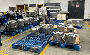 Brogen 200KW ระบบมอเตอร์แบบ dual-Electr ใหม่มอเตอร์เกียร์เชื่อมต่อโดยตรงสำหรับรถบรรทุกหนักแบบซิงโครนัสแม่เหล็ก - Product Image 4