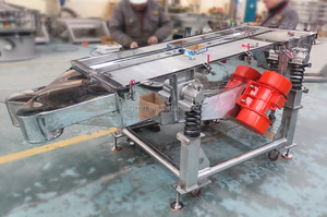 Phân loại màn hình rung tuyến tính tách đậu phộng CE ISO chứng nhận hiệu quả cao sắn bột sieving sifter - Product Image 5