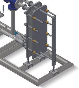 Ligne de remplissage d'eau entièrement automatique commerciale 30 degrés Celsius 20 000+ L/H Plaque chauffante électrique de refroidissement AISI Machines à boissons et à vin - Product Image 1