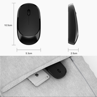 Kualitas Tinggi 2.4G Wireless Mouse untuk Notebook PC Desktop