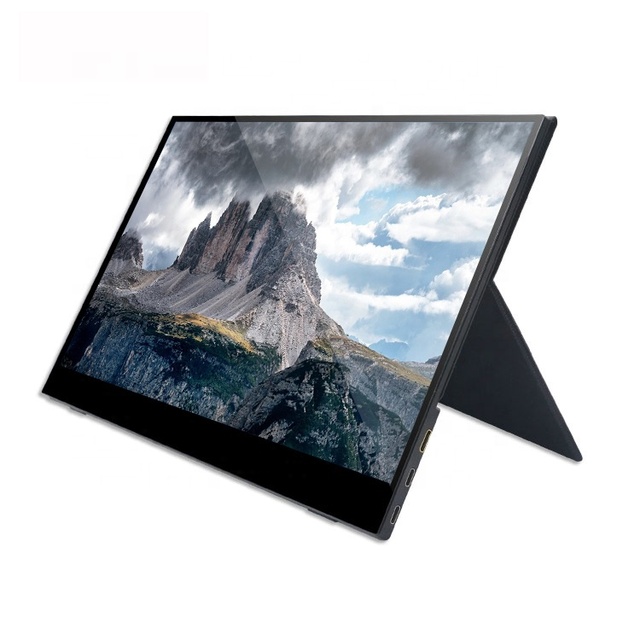 15.6 Inch 1920*1080 IPS Mini PC Monitor Thin LCD Portable Monitor Capacitive Touchscreen Lcd Display Monitor for Laptop