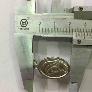 Medalla Milagrosa de Nuestra Señora de <span class=keywords><strong>Medjugorje</strong></span> 16x25mm para Oración, Medalla Religiosa o Amuleto para Hacer Joyas con Anilla de Salto - Product Image 5