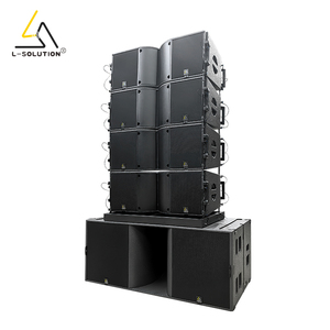Système de sonorisation extérieur <span class=keywords><strong>L</strong></span>-solution Big Line Array avec double haut-parleur de <span class=keywords><strong>12</strong></span> pouces et double caisson de basses de 18 pouces - Product Image 5