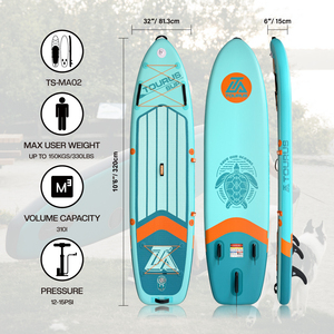 <span class=keywords><strong>Tabla</strong></span> de <span class=keywords><strong>Surf</strong></span> Inflable Tourus de Diseño Estético de Lujo, <span class=keywords><strong>10</strong></span> Pies 6 <span class=keywords><strong>Pulgadas</strong></span>, Aspecto Elegante, Acabado Exquisito, Estilo Moderno - Product Image 3