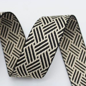 Ruban <span class=keywords><strong>Jacquard</strong></span> traditionnel écologique de 2mm d'épaisseur 38mm/50mm Tissu décoratif pour l'artisanat et les cadeaux - Product Image 3