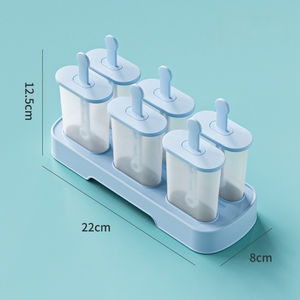 Moule à glaçons en plastique de qualité alimentaire pour usage domestique, moule à glaçons DIY avec plateau de base et bâtonnets - Product Image 4