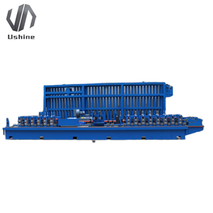 Mesin pembuat Las pipa persegi otomatis peralatan baja karbon gi besi jalur produksi tabung pabrik - Product Image 2