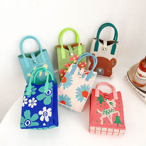 Nuova borsa coreana personalizzata Tote Bag Casual <span class=keywords><strong>per</strong></span> telefono <span class=keywords><strong>cellulare</strong></span> girasole - Product Image 2