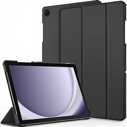 PU Slim Case Cover for for Tab A9+ 11 Inch 2023 A9 Plus Stand Function A9plus SM-X210 X215 X216 Black Protective case