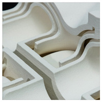 Moule céramique complexe imprimé en 3D haute température pour la fonderie des métaux – Service de fabrication additive par jet de liant