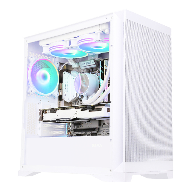 SAMA Three Sides Mesh Gaming case OEM Computer Cases Dust Filter MATX ITX Micro Atx Pc case