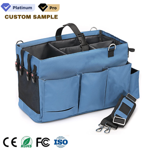 Sac de rangement <span class=keywords><strong>à</strong></span> bandoulière Mydays pour extérieur, multi-poches, organisateur d'outils ménagers pour le nettoyage et le déménagement - Product Image 1