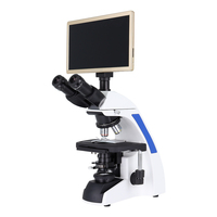 SANQTID Optique Portable Laboratory Digital Biological Trinocular Microscopios LED Illumination Condenser Lab Microscope Prices