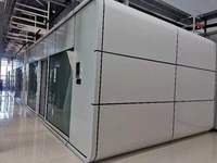 2025 Chine Moderne Mini Maison Capsule Modulaire 20 pieds en EPS et Laine de Roche, Garantie 1 an, Matériau SPC, Garantie 1 an, Verre, Eau