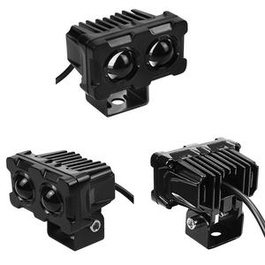 LKT Phare à LED jaune et blanc à double faisceau pour <span class=keywords><strong>moto</strong></span> Super Bright Auxiliary Front Light Spotlight Supplémentaire Spot Fog Lamp - Product Image 6