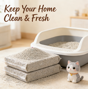 Litière pour <span class=keywords><strong>chat</strong></span> biodégradable et jetable en bentonite, 5 kg, avec parfum, couleur et logo personnalisables, pour les importateurs de produits pour animaux de compagnie - Product Image 3