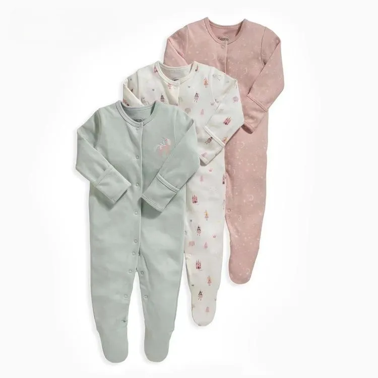 YKT01 ملابس نوم جديدة للأطفال حديثي الولادة ملابس أطفال حديثي الولادة بدلة زحف للأطفال حديثي الولادة
